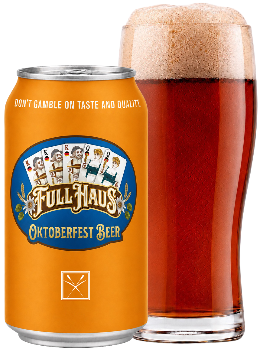 full haus can and glass