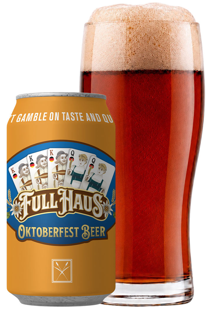 full haus can and glass